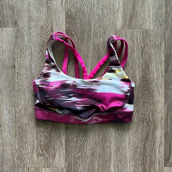 Lululemon Energy Exhale Sports Bra - Picture 1 of 5